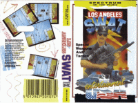 Los Angeles SWAT ZX Spectrum  box art